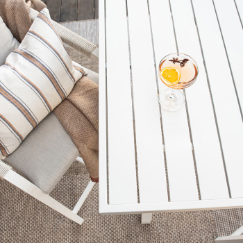 Pacific 5 Piece Outdoor Bar Set, White