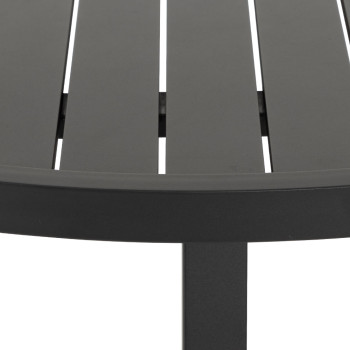 Pacific 5 Piece Outdoor Dining Set, Black