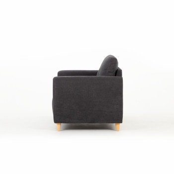 Paloma 3 Seater + 2 Seater Sofa, Charcoal