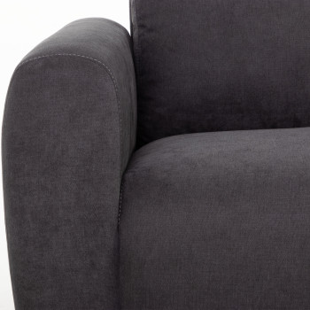Paloma 3 Seater + 2 Seater Sofa, Charcoal