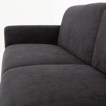 Paloma 3 Seater + 2 Seater Sofa, Charcoal