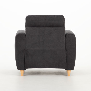 Paloma 3 Seater + 2 Armchairs, Charcoal