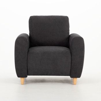 Paloma 3 Seater + 2 Armchairs, Charcoal