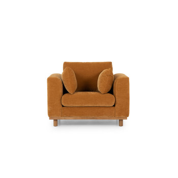 Portia 2 Seater + 2 Chairs, Amber