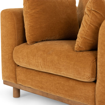 Portia 2 Seater + 2 Chairs, Amber