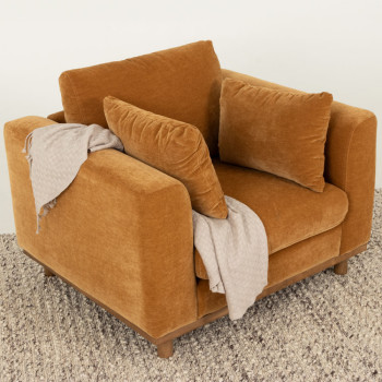 Portia 2 Seater + 2 Chairs, Amber