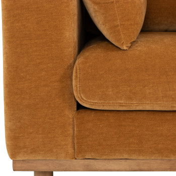 Portia 3 Seater + 2 Chairs, Amber