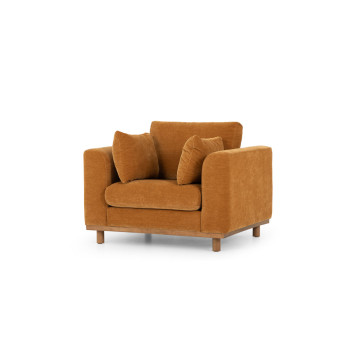 Portia 3 Seater + 2 Chairs, Amber