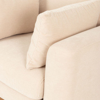 Portia 2 Seater + 2 Chairs, Beige