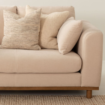 Portia 2 Seater + 2 Chairs, Beige