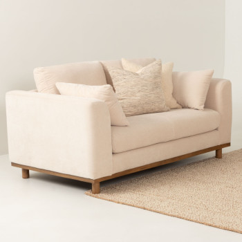 Portia 2 Seater + 2 Chairs, Beige