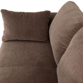 Portia 2 Seater + 2 Chairs, Brown