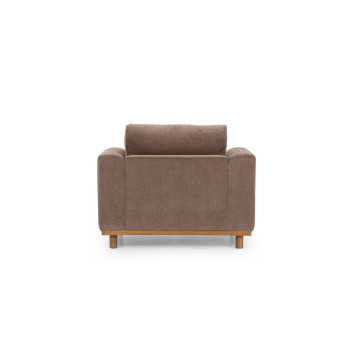 Portia 2 Seater + 2 Chairs, Brown
