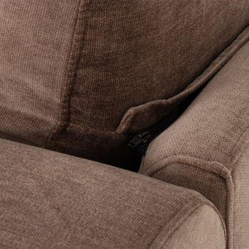 Portia 3 Seater + 2 Chairs, Brown