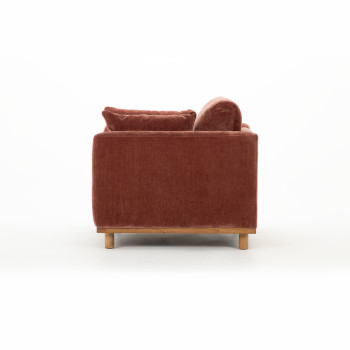 Portia 2 Seater + 2 Chairs, Brick