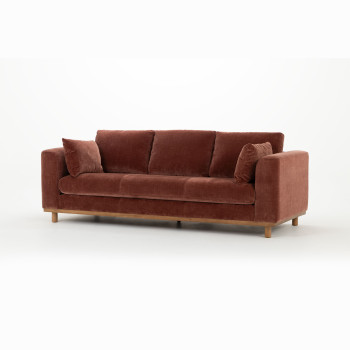 Portia 3 Seater + 2 Chairs, Brick