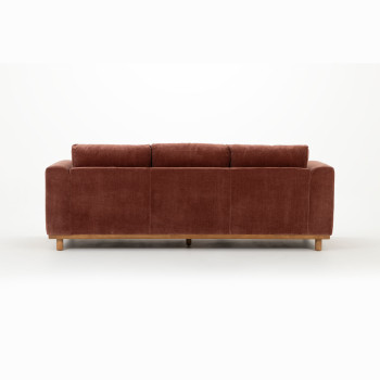 Portia 3 Seater + 2 Chairs, Brick