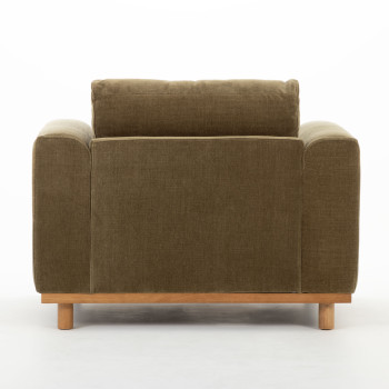 Portia 2 Seater + 2 Chairs, Olive