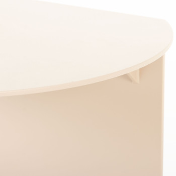 Rhodes Outdoor Daybed With Side Table, Taupe