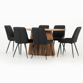 Sena 7 Piece Dining Set - W150
