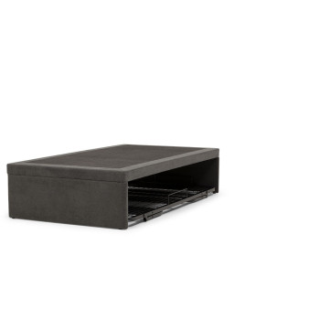 Serene & Uno King Single/ Single Trundle Bed Set, Charcoal