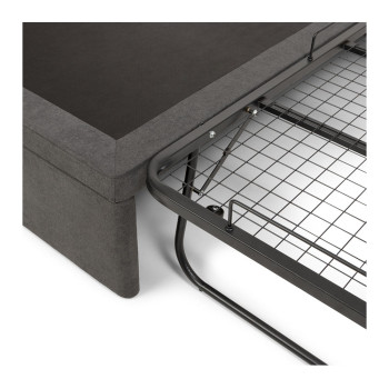 Serene & Uno King Single/ Single Trundle Bed Set, Charcoal