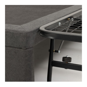 Serene & Uno King Single/ Single Trundle Bed Set, Charcoal