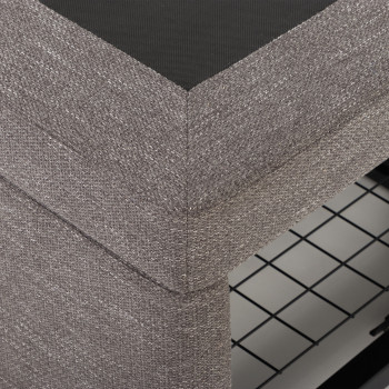 Serene King Single/ Single Trundle Bed Set, Dark Grey