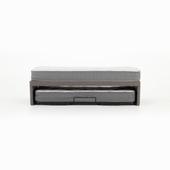 Serene & Uno King Single/ Single Trundle Bed Set, Dark Grey