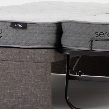Serene & Uno King Single/ Single Trundle Bed Set, Dark Grey