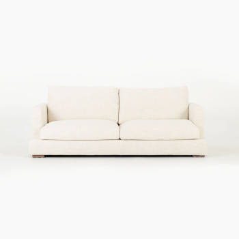Stellar 3 Seater + Ottoman, Ivory