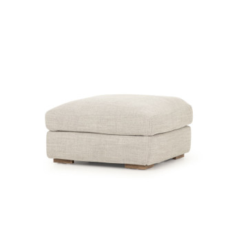 Stellar 3 Seater + Ottoman, Light Grey