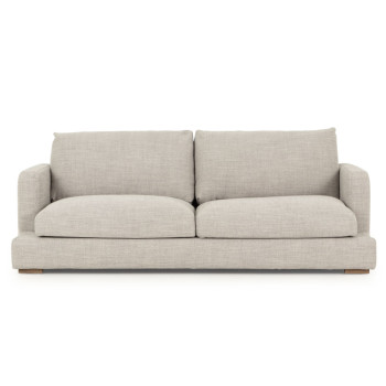 Stellar 3 Seater + Ottoman, Light Grey