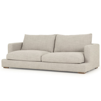 Stellar 3 Seater + Ottoman, Light Grey