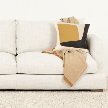 Stellar 3 Seater + Ottoman, Natural