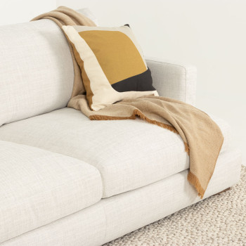 Stellar 3 Seater + Ottoman, Natural