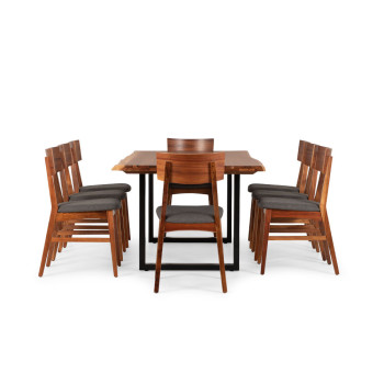 Tipaz 9 Piece Dining Set - W210