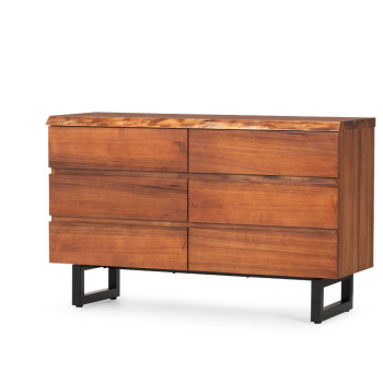 Tipaz Lowboy Live Edge & Dresser Mirror