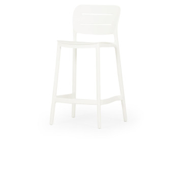 Venus 3 Piece Outdoor Bar Set, White