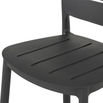 Venus & Avery 3 Piece Outdoor Bar Set, Gunmetal