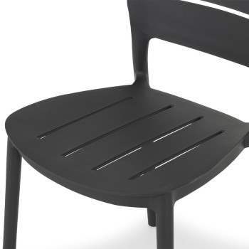 Venus & Avery 3 Piece Dining Set - W60, Gunmetal