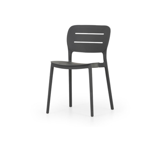 Venus & Avery 3 Piece Dining Set - W60, Gunmetal