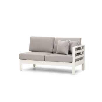 Venus Modular Outdoor Lounge Suite With Corner Table, White