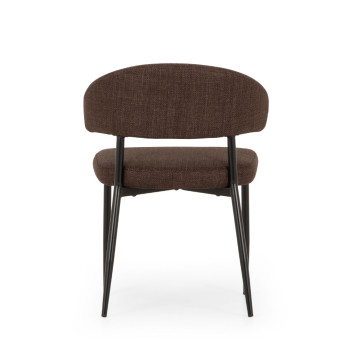 Nordic & Whitly 7 Piece Dining Set - W160/210, Dark Brown