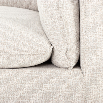 Zoey 5 Seater Corner Modular Sofa, Natural