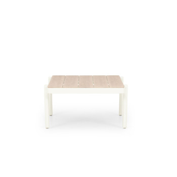 Lucia 4 Piece Outdoor Lounge Set with Coffee Table, White