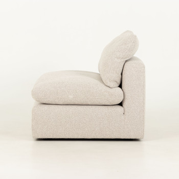 Mallory Modular 1.5 Seater Sofa, Grey