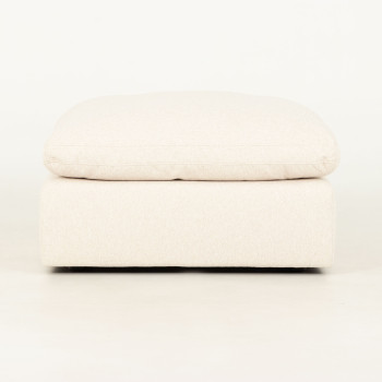 Mallory Modular Ottoman, Cream