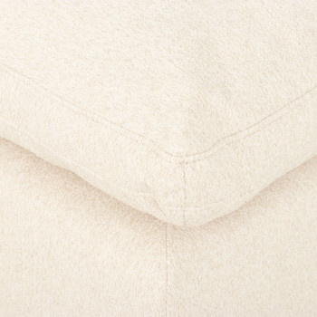 Mallory Modular Ottoman, Cream