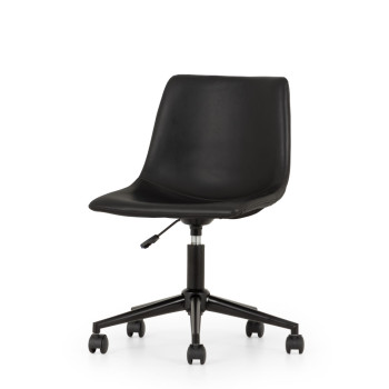 Vintage Office Chair, Black